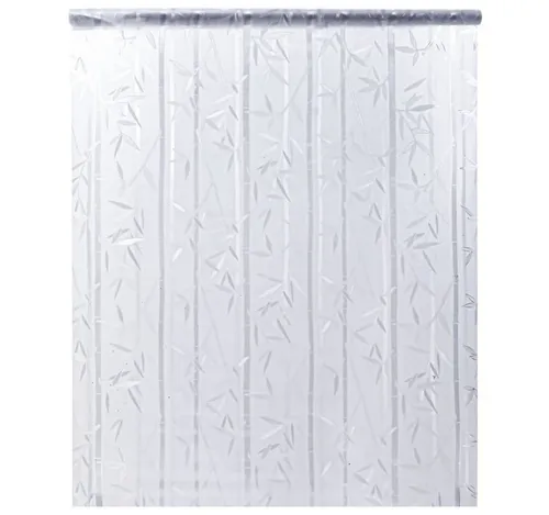 vidaXL Fensterfolie Fensterfolie Matt Bambus-Muster 90x500 cm PVC