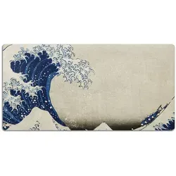 ArtPrintCave Schreibtischunterlage Beige 90x45 cm - Hochwertige Schreibtischunterlage aus robustem Vinyl, ideal für Büro und Home-Office. Schützt vor Kratzern und Flecken, schmutz- und wasserabweisend. Brillantes Design mit abgerundeten Ecken für mehr Komfort.