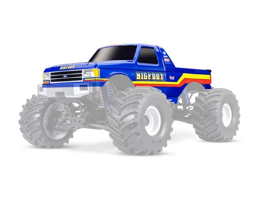 Traxxas Ford F150 Karosserie X-Maxx MT BIGFOOT #8 - Hochwertige Karosserie für X-Maxx, ideal für individuelle Anpassungen. Robuste Bauweise sorgt für Langlebigkeit und Schutz. Perfekt für RC-Fans ab 14 Jahren! Zubehör für ferngesteuerte Fahrzeuge.