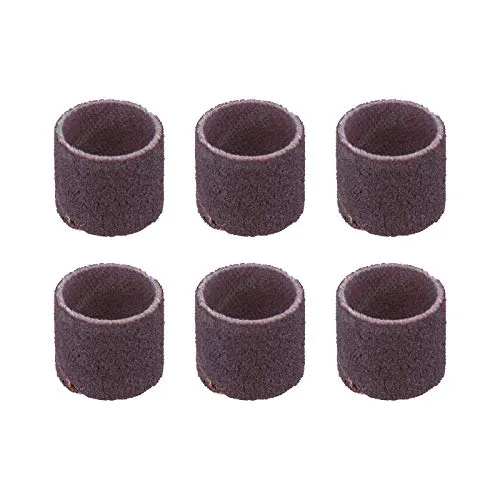 Dremel 432 Schleifband - Zubehörsatz für Multifunktionswerkzeug mit 6 Schleifbändern Körnung 120 13mm zum Formen, Reinigen, und Schleifen jeglicher Art von Materialien