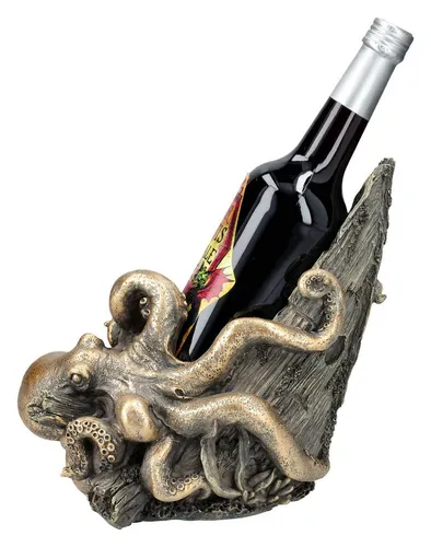 Figuren Shop GmbH Flaschenhalter Krake von Figuren Shop