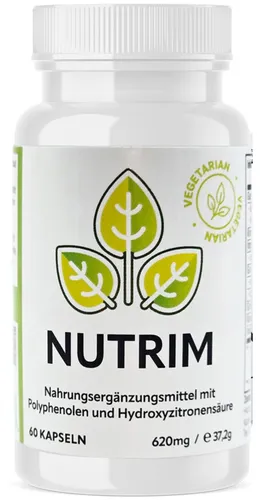 Produktbild Nutrim Veganes Nahrungsergänzungsmittel mit Knotentang, Ingwer & Grünem Tee