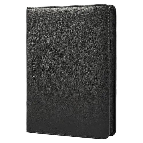 STILORD 'Don' Dokumentenmappe A4 aus Echtleder – Elegante Konferenzmappe für Business und Büro - Hochwertige A4 Leder Dokumentenmappe mit Ringbuch und mehreren Fächern für optimale Organisation. Ideal für Meetings und den professionellen Auftritt. Robustes Rindsleder sorgt für Langlebigkeit und edles Design.