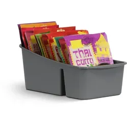 Pro Home Küchenorganizer für Gewürze und Tüten - Anthrazit - 1er Pack ( 1 Stück )