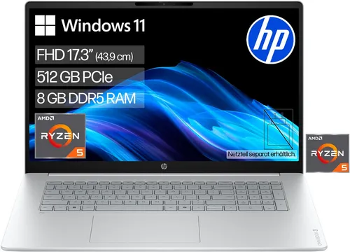 HP OmniBook 3 17-dp0256ngx Notebook 17,3 Zoll von HP