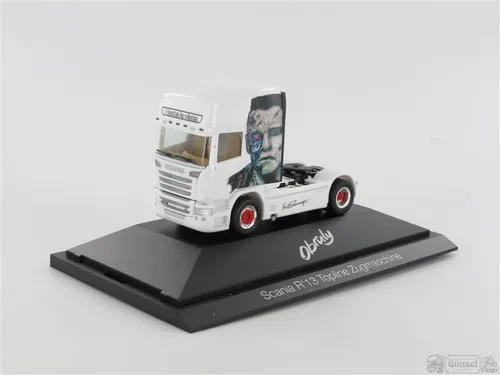 Herpa 920834 Scania R'13 TL Zugmaschine, Arnold Schwarzenegger  Massstab 1:87