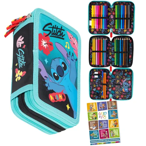 Stitch Federmappe 3-Fach