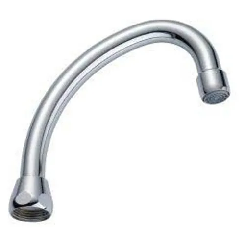 Neoperl 16813194 Universal J-Auslauf mit CASCADE - Strahlregler mit 130mm Höhe und hoher Oberflächenqualität, ausgestattet mit CASCADE SLC Strahlregler für optimalen Wasserfluss.