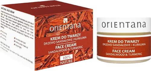 Produktbild Orientana Sandalwood and Turmeric Face Cream 50g