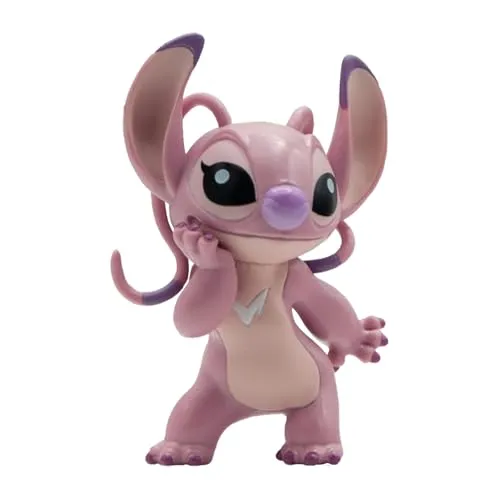 Bullyland – Angel aus Disneys Lilo & Stitch, perfekt als Spielzeug Figur, Dekoration und kleines Geschenk für Kinder ab 3 Jahren, detailgetreue 6,3 cm Walt Disney Sammelfigur 12588
