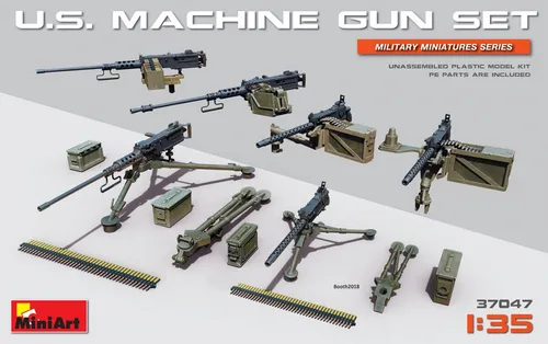 Miniart MA37047 1/35  WW.II U.S. Machine Gun Set