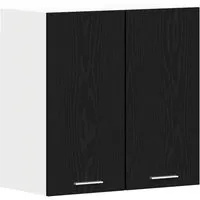 vidaXL Hängeschrank Schwarze Eiche 60 x 31 x 60 cm