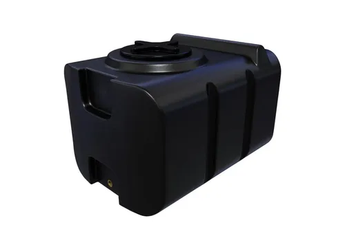 VARILE Wassertank 100L Trinkwassertank Blau, BPA-Frei, Made in EU, integriertes 3/4 Zoll IG Messingfitting