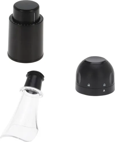 Weinzubehör-Set: Vakuumkorken, Sektkorken und Trichter