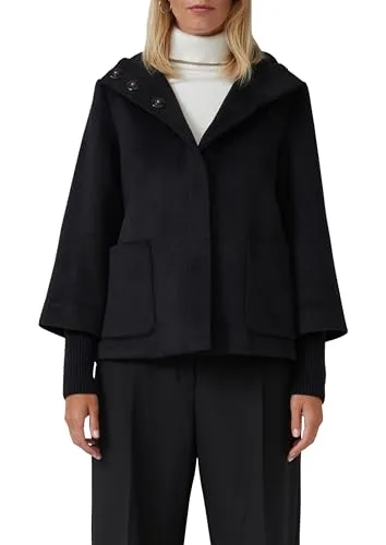 s.Oliver BLACK LABEL Outdoorjacke schwarz 38 in schwarz von s.Oliver