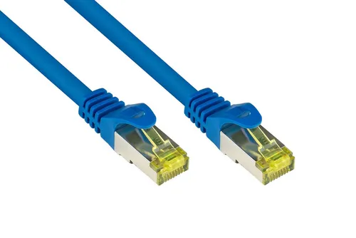 Kabelmeister Patchkabel Ethernet Netzwerkkabel, RJ45 Stecker gerade, RJ45 Stecker gerade (100 cm)