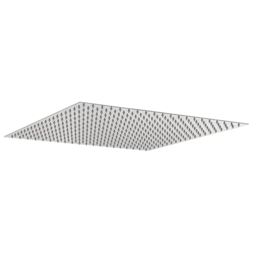 vidaXL Regenbrause Edelstahl 304 50x50 cm - Quadratischer Duschkopf für ein entspannendes Duscherlebnis - Handbrausen aus poliertem Edelstahl 304, korrosionsbeständig und langlebig. Genießen Sie das Erlebnis eines Regenfalls mit leicht zu reinigenden Silikondüsen.