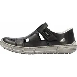 Rieker Herren Halbschuhe 04050 - Slipper & Mokassins für Herren, flache Absatzform und bequeme Passform für den Alltag.