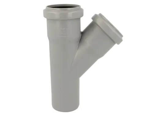 Valsir Ablaufrohr HT Abzweig einfach, mit 2 Steckmuffen