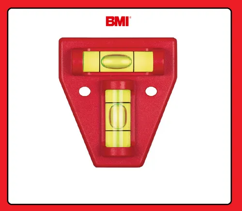 Kreuzwasserwaage 60mm Ku.± 1 mm/m Marke: BMI von BMI