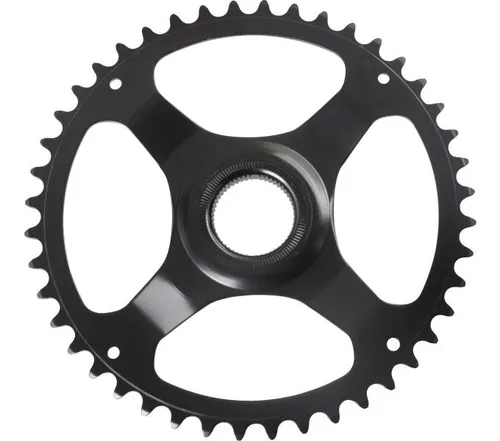 Shimano STEPS E6100 Kettenblatt 44 Zähne - Kettenblatt für Shimano STEPS E6100, 46,5mm Durchmesser, ideal für E-Bikes, sorgt für effiziente Kraftübertragung und hohe Leistung.