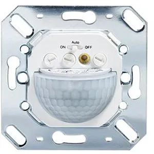 Esylux Bewegungsmelder MD 180i R - Infrarot Sensor, 180° Erfassungswinkel, 16 m Reichweite für Innenräume, ideal für Unterputzmontage und optimale Lichtsteuerung