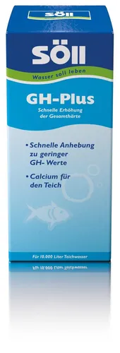 Söll GH-Plus 500 ml für 10000 L Teichpflege Schnelle Erhöhung der Gesamthärte