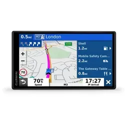 GARMIN DS55 EU - 5,5 Zoll PKW-Navigation mit 3D-Karten, Echtzeit-Verkehrsinformationen und Bluetooth-Freisprechfunktion für stressfreies Fahren in 46 Ländern