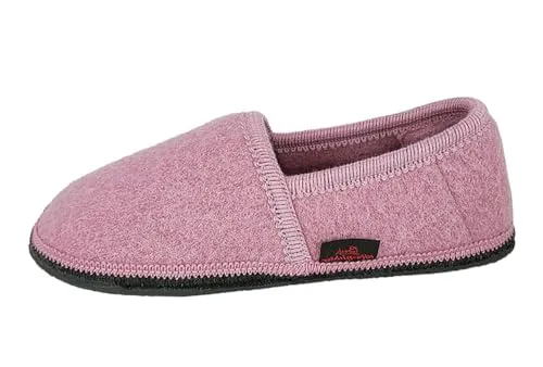 Beck Toni Hüttenschuhe - Hüttenschuhe aus 100% atmungsaktiver Schurwolle mit rutschfester Gummisohle. Ideal für gemütliche Abende und Entspannung in den Bergen. Hergestellt in Österreich.