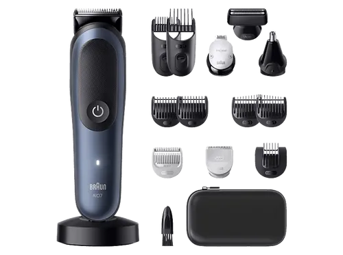 BRAUN AIO7580 Multigroomer, Blau
