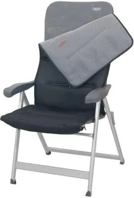 Crespo Polsterauflage 3D Air-Deluxe in schwarz von Crespo