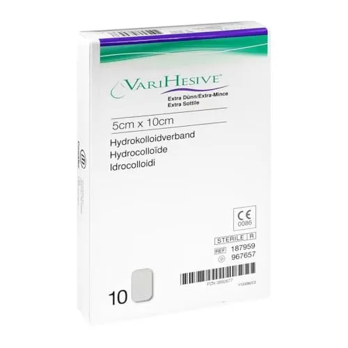 VARIHESIVE extra dünn 5x10 cm HKV hydroaktiv