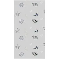 vidaXL Duschrollo 140x240 cm in schwarz von vidaXL