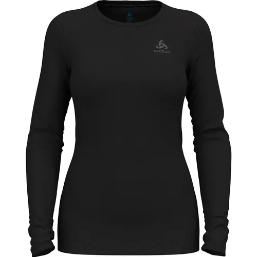 Odlo Mérinos 260 Natural Damen Langarm T-Shirt - Funktionsjacke für Damen, bietet außergewöhnlichen Komfort und Wärme bei kaltem Wetter, ideal für sportliche Aktivitäten.