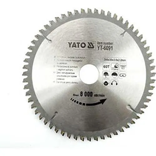 Yato TCT BLADE FOR ALUMINIUM 350x30x100MM (YT-6099) von YATO