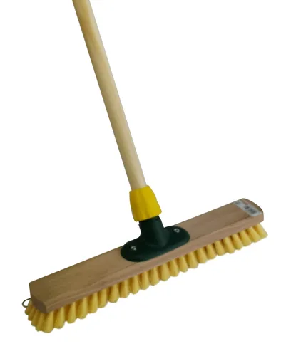 Bümag Großraumwischer Bodenwischer Schrubber 40cm mit Holzstiel