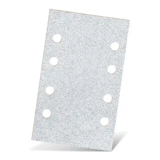 MENZER Klett-Schleifblätter 133 x 80 mm K400 8-Loch VE 50, 50 Stück
