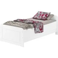 ERST-HOLZ Weißes Seniorenbett 100 x 200 cm von Erst-Holz