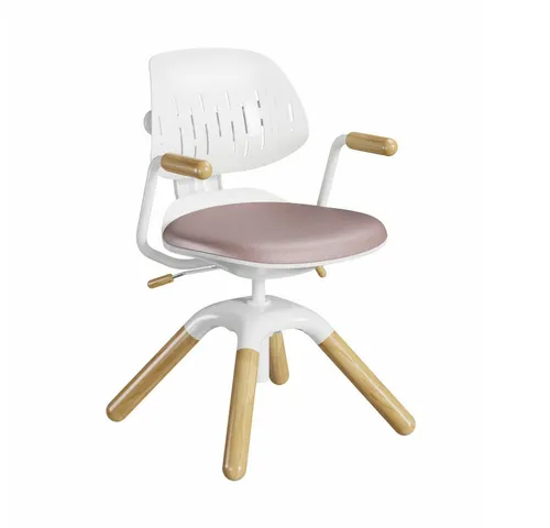 HOKO Kinderstuhl Höhenverstellbarer, mitwachsender Kinder Stuhl (Ergo Study Kid Kinder Schreibtisch Stuhl, Sitz und Rücken separat verstellbar. Ergonomisches Sitzen für Kinder, 1 St)