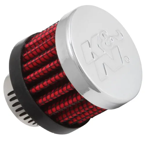 K&N Kurbelgehäuseentlüftungsfilter Universeller Einsatz Auto Quad Motorrad