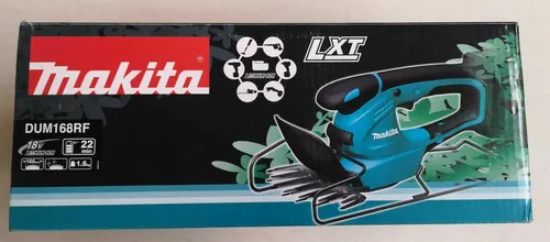 Makita DUM168RF Akku Grasschere DUM168RF KIT inkl. 3ah Akku und Ladegerät