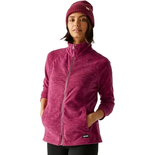 Regatta Mayse Damen-Fleecejacke mit durchgehendem Reißverschluss, Flieder, 34