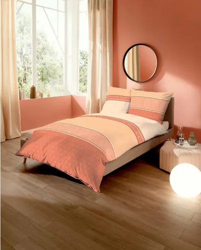 Kaeppel Bettwäsche Majestic, Mako-Satin, 2-teilig orange von Kaeppel