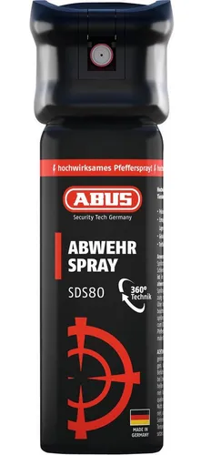 ABUS Abwehrspray SDS80 – 2er Set für effektive Tierabwehr