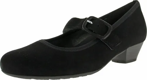 Gabor Damen Pumps - Elegante Schuhe für jeden Anlass - Pumps aus hochwertigem Rauleder mit flachem Absatz von ca. 3,0 cm, ideal für Komfort und Stil im Alltag. Perfekt für Büro und Freizeit!