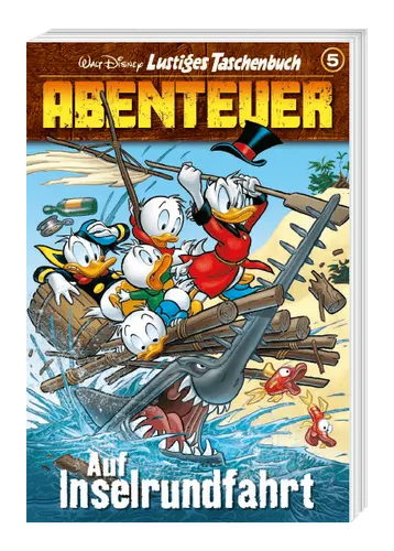 Lustige Taschenbuch Abenteuer Nr. 5 Auf Inselrundfahrt
