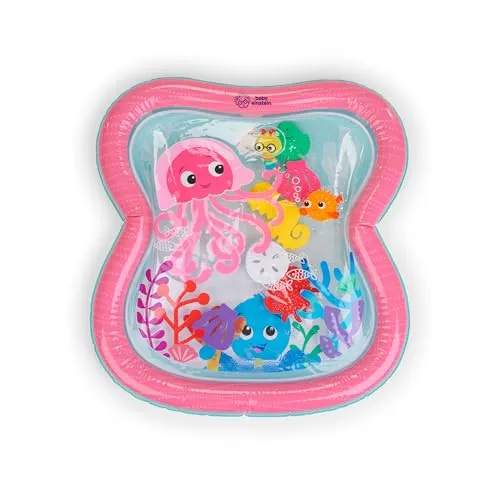 Baby Einstein Ocean Explorers Jiggling Janet – Wassermatte für die Bauchlage, Rosa