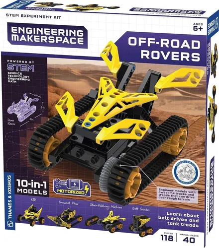 Thames & Kosmos Off-Road Rovers Engineering Makerspace Gebaut 10 Fahrzeuge