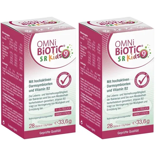 OMNI-BiOTiC Sr-9 Kids Pulver 2x 2x28x1,2 g
