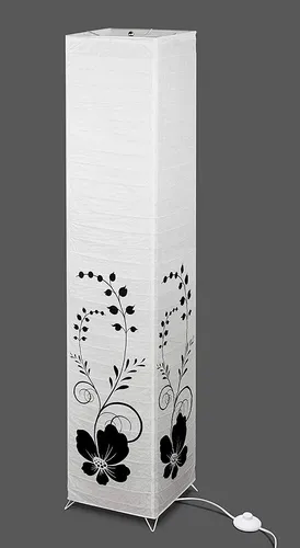 Reispapierlampe Greece weiß mit 2x E14 Fassung von Trango